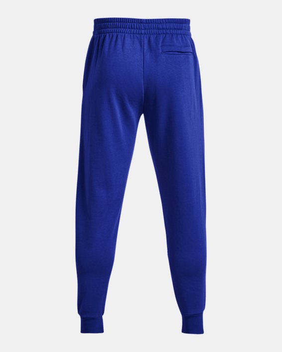 Pantalon de jogging UA Rival Fleece Graphic pour homme, Blue, pdpMainDesktop image number 5